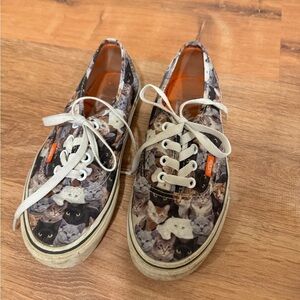 Cat pattern vans​​​​​​